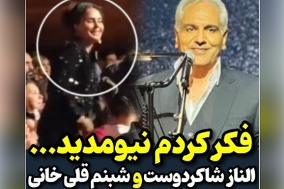 حضور بازیگران در کنسرت پرشور مهران مدیری در دبی؛ الناز شاکردوست، امیرمهدی ژوله، شبنم قلی‌خانی و... +ویدیو