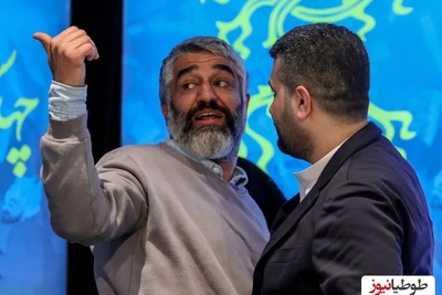 جلسه فوری و محرمانه پژمان جمشیدی با وکلای خبره اش در محوطه شعبه 9 دادگاه کیفری+فیلم