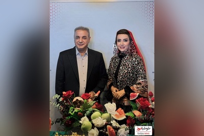 شب یلدای شبنم قلی‌خانی بازیگر سریال آنام در دبی با حضور رشید کاکاوند این چنین پر زرق و برق برگزار شد+ تصاویر