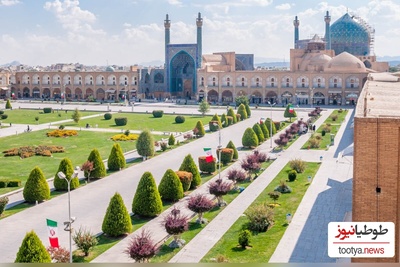 خلاقیت تحسین برانگیز شهرداری اصفهان برای پیرمرد گل فروش/ حظ میکنه آدم از دین این همه زیبایی+ عکس
