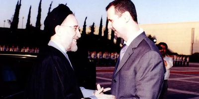 (عکس)دیدار خاتمی و بشار اسد در پایتخت مسیحیت!