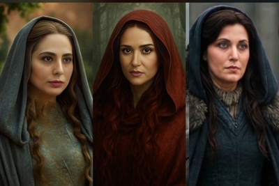 فیلم/ورژن ایرانی گیم آف ترونز «بازی تاج و تخت» با هنرنمایی ستاره های سینمای کشورمان/ رعنا آزادی ور، بابک حمیدیان، هانیه توسلی، پریناز ایزدیار، مهتاب کرامتی، سحر دولتشاهی، مهدی سلطانی و...