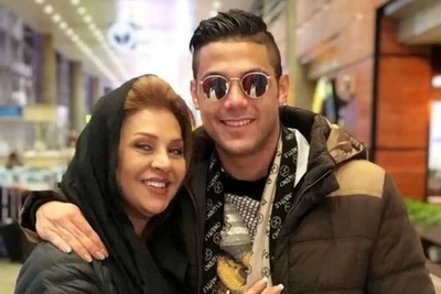 (ویدئو) تصاویر قدیمی نسرین مقانلو و پسر مرحومش در کودکی/ روحش شاد