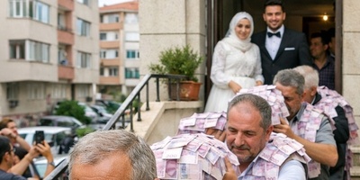 وقتی عموها دست‌به‌جیب می‌شوند، مدِ سال 2026 تغییر می‌کند!/ بافتنی‌هایی از جنسِ اسکناس برای برادرزاده خوش‌شانس+ویدیو