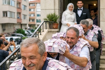 وقتی عموها دست‌به‌جیب می‌شوند، مدِ سال 2026 تغییر می‌کند!/ بافتنی‌هایی از جنسِ اسکناس برای برادرزاده خوش‌شانس+ویدیو