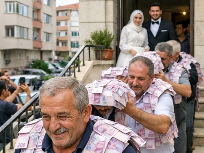 وقتی عموها دست‌به‌جیب می‌شوند، مدِ سال 2026 تغییر می‌کند!/ بافتنی‌هایی از جنسِ اسکناس برای برادرزاده خوش‌شانس+ویدیو