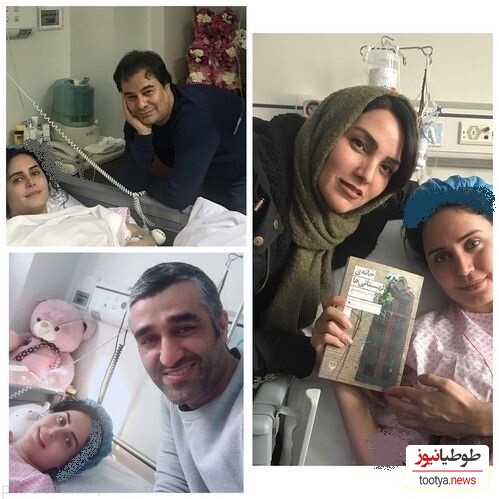 عیادت از الناز شاکردوست