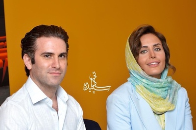لوندی الناز شاکردوست در کنار هوتن شکیبا!