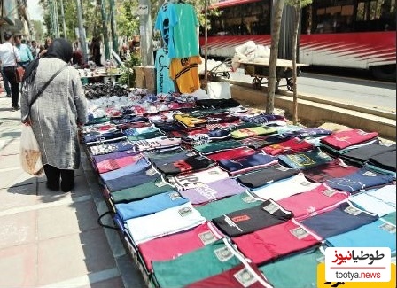 خلاقیت خنده‌دار "مغازه‌دار آبادانی" برای کشوندن خانم‌ها برای خرید مانتو حماسه‌ای آفرید باور نکردنی😂/محاله خانوم باشی و بهش بتونی نه بگی