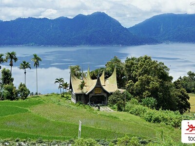 (ویدئو)آرامش بی نظیر در دریاچه ای زیبا واقع در جزیره سوماترا، اندونزی/ بیشتر شبیه بهشته تا زمین