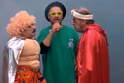 سکانس‌های بمب خنده‌ی آقا رشید و حمید لولایی در برنامه‌ی جوکر 2/ احسان علیخانی غش کرد😂+فیلم