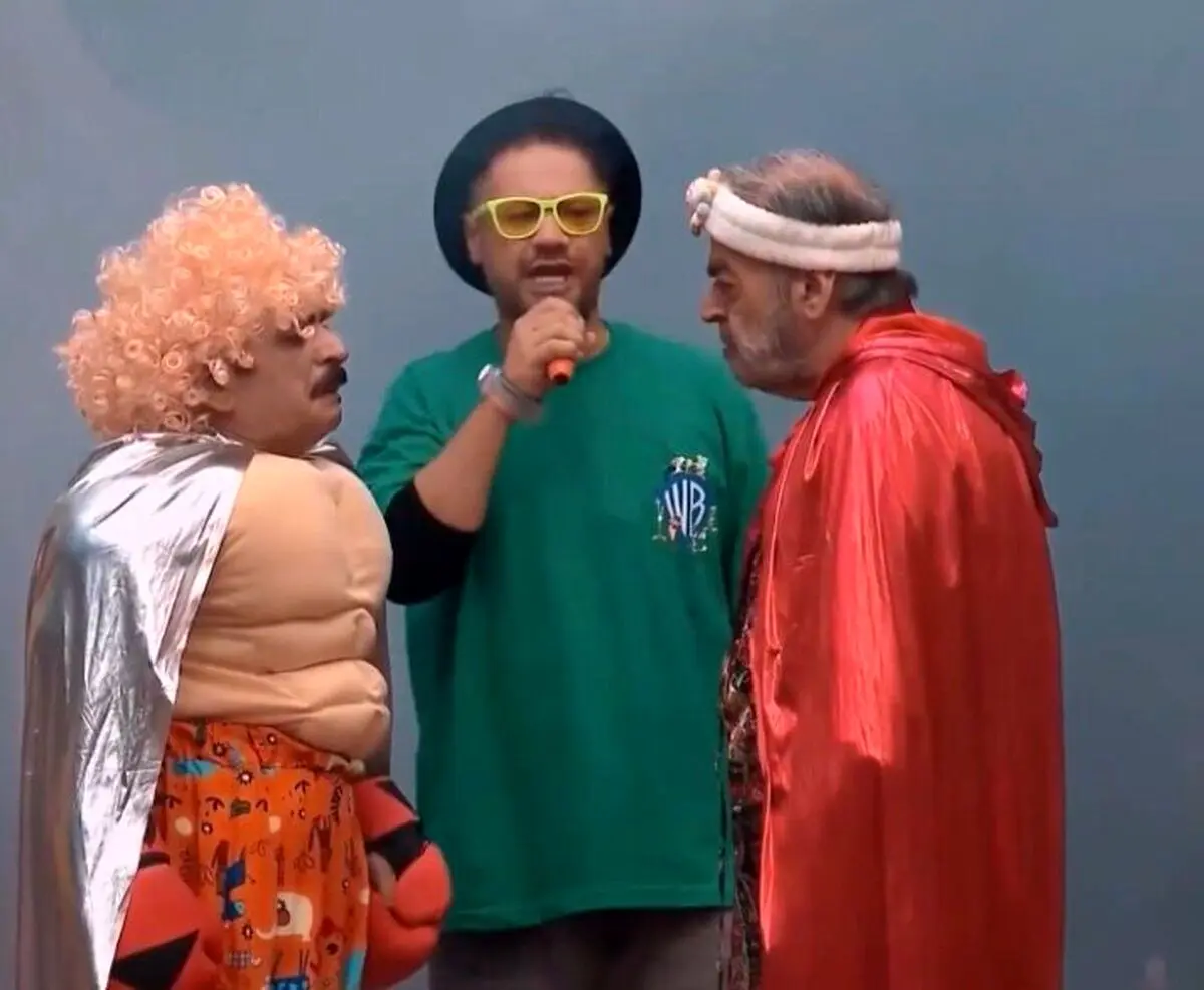 سکانس‌های بمب خنده‌ی آقا رشید و حمید لولایی در برنامه‌ی جوکر 2/ احسان علیخانی غش کرد😂+فیلم