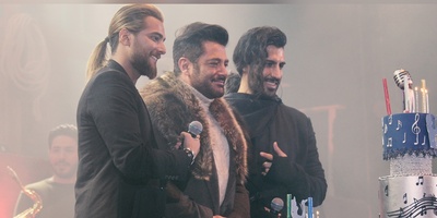 حضور جذاب بازیگران و چهره های مشهور ایرانی در کنسرت محمدرضا گلزار/ ترلان پروانه، منوچهر هادی، بهاره کیان افشار، ساره بیات، یکتا ناصر و...