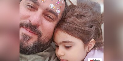 (ویدئو)عصبانیت شدید رز کیایی به خاطر دیر آمدن پدرش/ محسن کیایی چقدر عشق میکنه همچین دختری داره