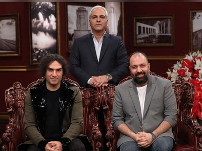 وقتی مهران مدیری وسط برنامه رضا یزدانی را مجبور به تعویض لباس کرد!/ کت جنجالی رضا یزدانی