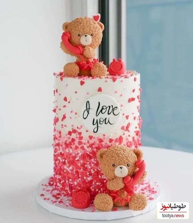 کیک ویژه ولنتاین