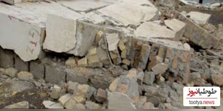 لحظات هولناک فرو ریختن یک ساختمان بر سر یک پیرمرد در ترکیه !+ ویدئو