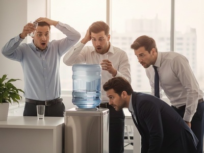 شوکِ کارمندان با دیدنِ آبسردکنِ شرکت در ماه رمضان؛ مدیر چه نقشه‌ای برای روزه‌خوارها کشیده؟+عکس