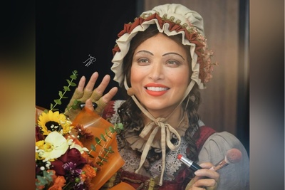 درخشش بهنوش طباطبایی در پشت صحنه نمایش الیور توئیست با تیپ و استایل ویکتوریایی در کنار مهمان ویژه سینا مهراد، علی زند وکیلی ،هوتن شکیبا و .....