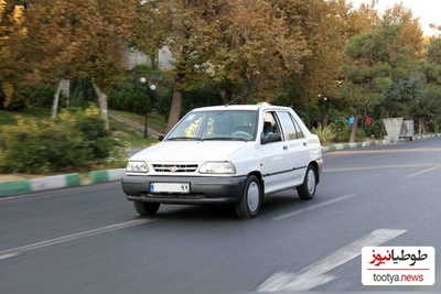 خلاقیت خنده‌دار راننده پراید در نوشته پشت ماشینی حماسه ساز شد+ عکس