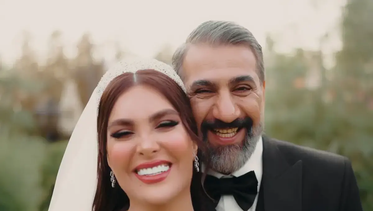 بمب دنیای سلبریتیها؛ سیل شادباش و پیامهای تبریک به محمد نادری برای ازدواجش با یار شیرینش💖؛ فریبا نادری، علی اوجی و...+ عکس