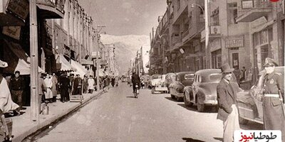 (عکس) 2 تصویر دیده نشده و کمیاب از خیابان لاله‌زار 95 سال پیش!