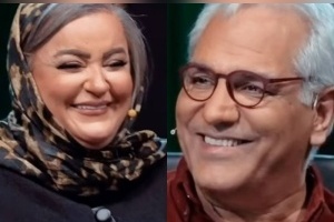 اینو یادتونه؟؛ واکنش باحال ولی پر از ترس مهران مدیری به حرکت پرشیطنت نعیمه نظام‌دوست+ ویدیو