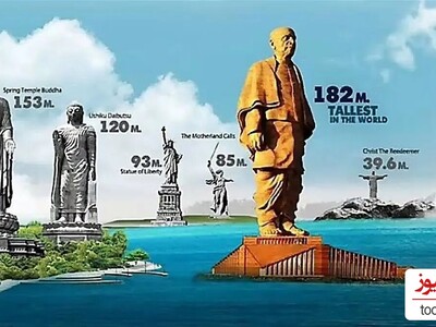 بزرگترین مجسمه هایی که تا حالا توسط انسان ها ساخته شد!