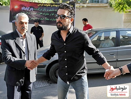 رخت عزای حامد بهداد بازیگر فیلم پیرپسر/ حامد بهداد سیاه پوش شد!+عکس