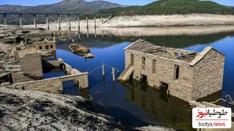 روستای غرق شده در اسپانیا