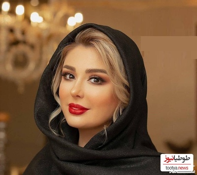 استایل قدیمی نیوشا ضیغمی با اکسسوری نقره ای و متالیک که الان مد شده