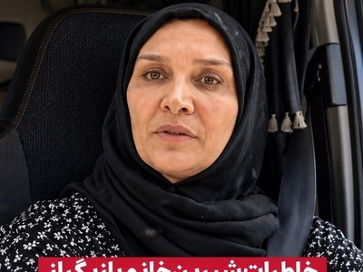 مینا نوروزی با ریو سفیدش در جاده‌های شمال مسافرکشی کرد؛ از رؤیای رانندگی با تریلی تا سوار کردن یک زوج غریبه!