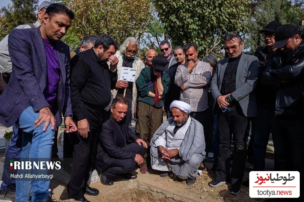 خاکسپاری همایون ارشادی