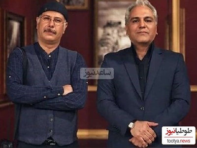 جا خوردن مهران مدیری از فهمیدن سن محمد بحرانی، صداپیشه جناب خان+ویدیو/ به قیافه‌اش اصلا نمیخوره