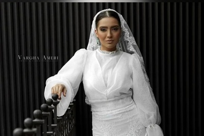 ابتکار مونا کرمی برای فرار از گرمای شدید🥴🥵