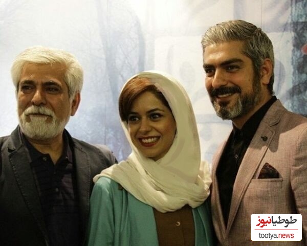 حسین پاکدل و عاطفه رضوی دخترشان را به خانه بخت فرستادند