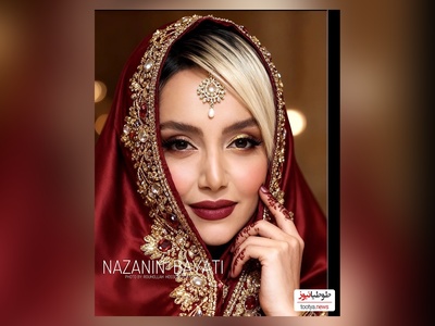 استایل روز: درخشش نازنین بیاتی، ستاره درخشان سریال «تاسیان» با استایل هندی+ تصاویر