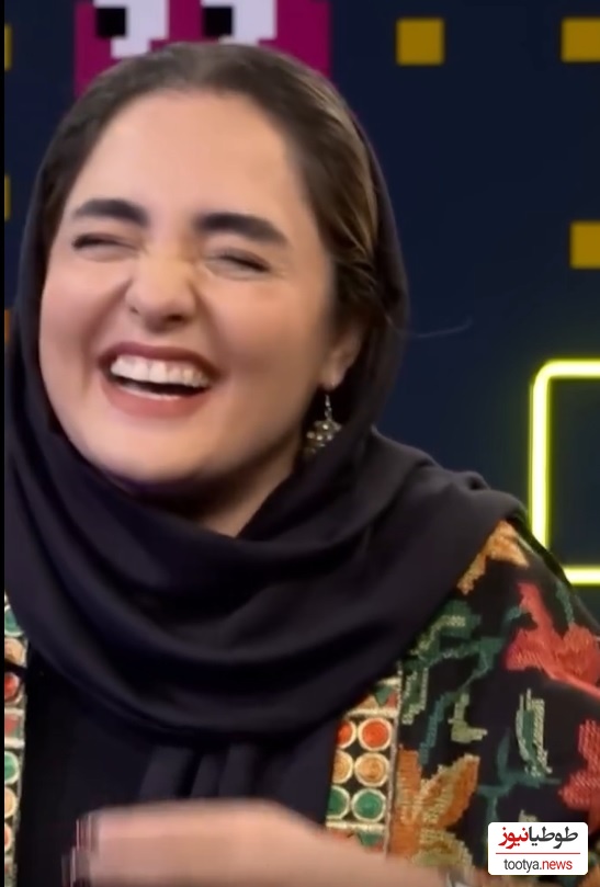 فیلم/مات و مبهوت شدن امیرحسین قیاسی از جواب منحصربه فرد نرگس محمدی/ بیچاره موند چی بگه😂