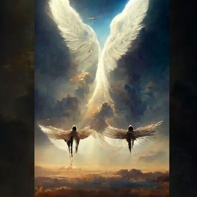 (ویدئو) دیده شدن 2 فرشته در آسمان توسط خلبان هندی در کویت / آیا حقیقت دارد یا ساختگیست؟!