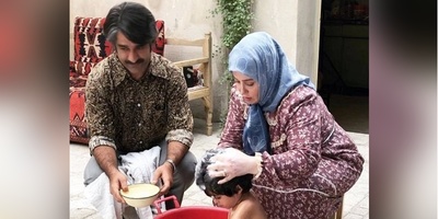 پشت صحنه خنده‌دار «زیر خاکی» رو از دست نده/ پارتنر شدن پژمان جمشیدی و ژاله صامتی یه ترکیب برندست، مگه نه؟