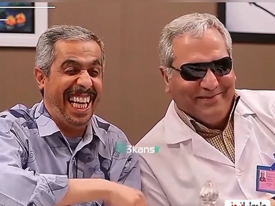 خنده‌دارترین سکانس پشت صحنه «درحاشیه» با هنرنمایی  مهران مدیری و جواد رضویان