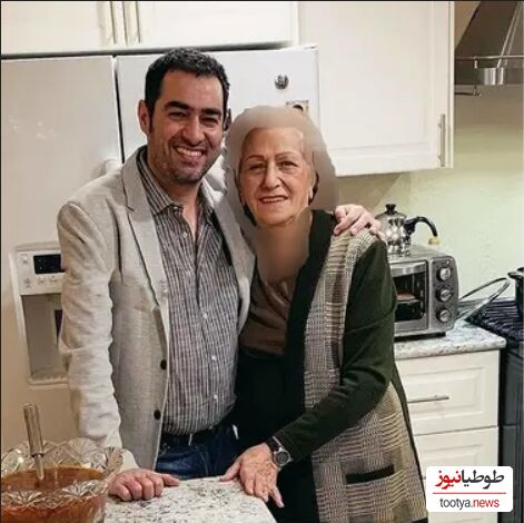 شهاب حسینی و مادرش