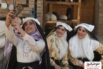 نگاهی به پشت صحنه سریال بامداد خمار و لوکیشن عمارت بصیرالملک و دکان نجاری با حضور نرگس آبیار