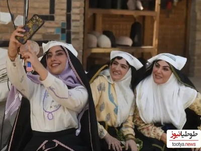 نگاهی به پشت صحنه سریال بامداد خمار و لوکیشن عمارت بصیرالملک و دکان نجاری با حضور نرگس آبیار