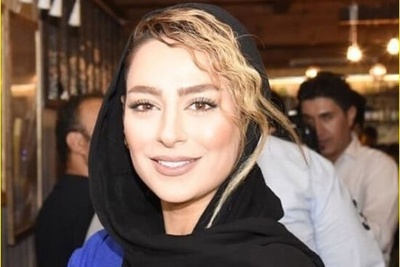 ژست هنری سیاه و سفید و مبهم سمانه پاکدل