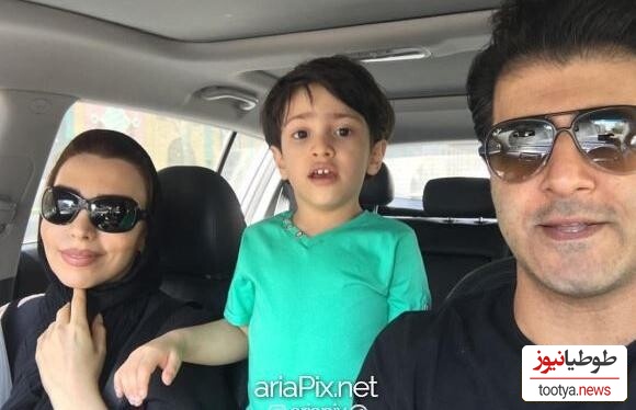 هومن حاج عبدالهی و همسرش