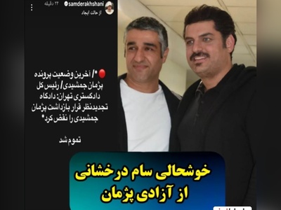 خوشحالی و واکنش بازیگران به خبر آزادی پژمان جمشیدی از زندان؛ مهران غفوریان، نعیمه نظا‌م‌دوست و...+ عکس