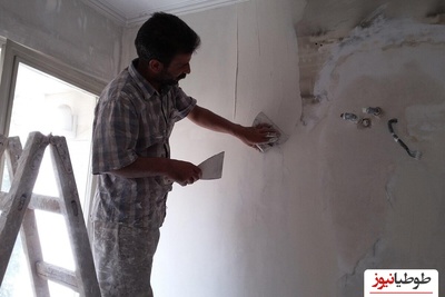 خلاقیت تحسین برانگیز اوستا گچ کار زنجانی برای ساخت دیوار سه بعدی با نور مخفی حماسه آفرید/ هنر نزد ایرانیان است و بس