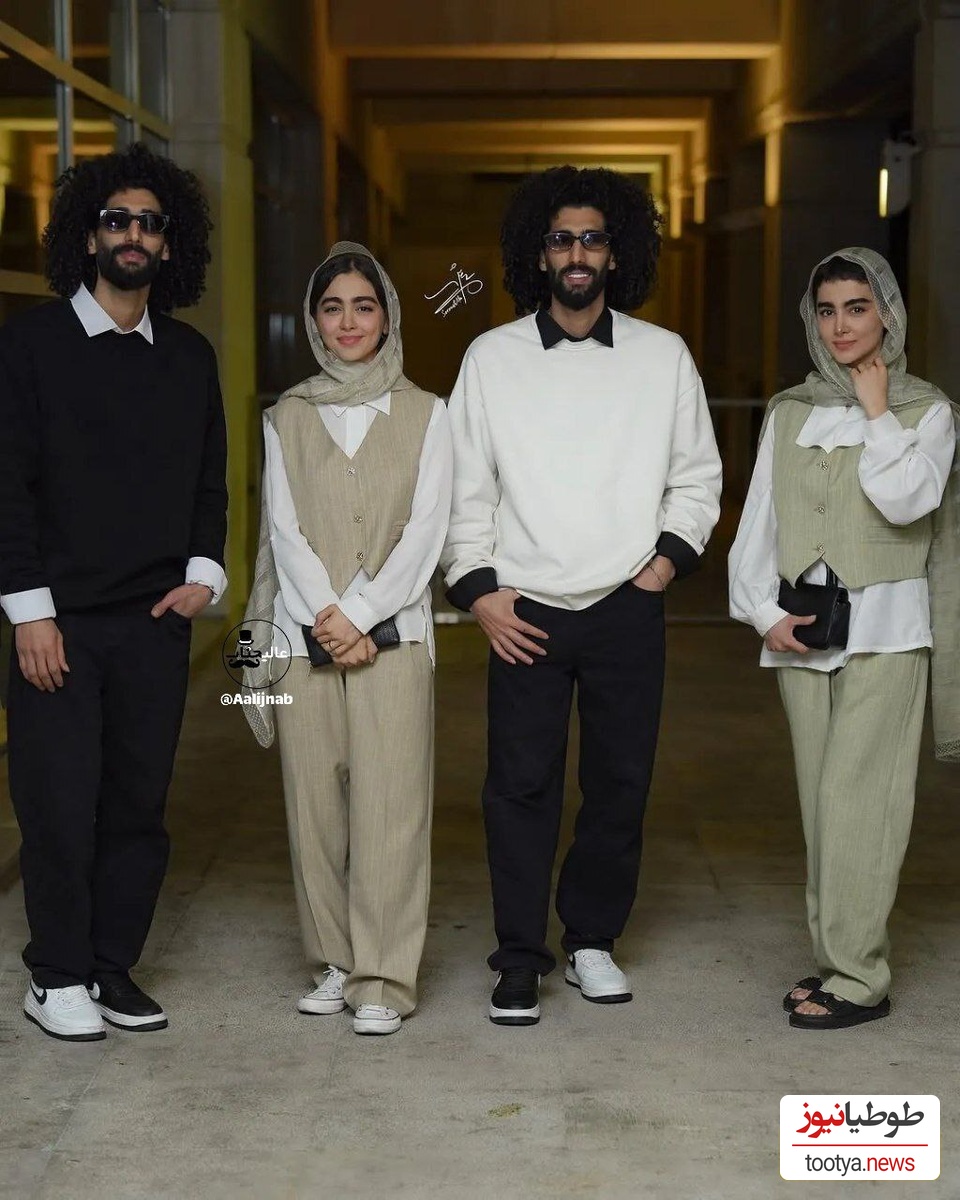 سارا و نیکا، دختران محسن تنابنده: رحمان و رحیم روی ما کراش زدند؛ پسران دوقلو: شما ما رو کم اذیت نکردید...+ویدیو