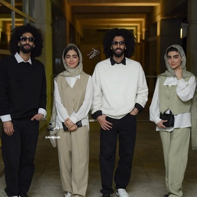 سارا و نیکا، دختران محسن تنابنده: رحمان و رحیم روی ما کراش زدند؛ پسران دوقلو: شما ما رو کم اذیت نکردید...+ویدیو